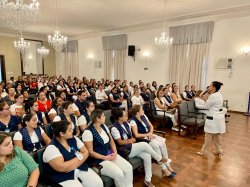 Enfermagem participa de treinamento do Coren